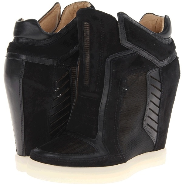 L.A.M.B. Freeda Wedge Sneakers