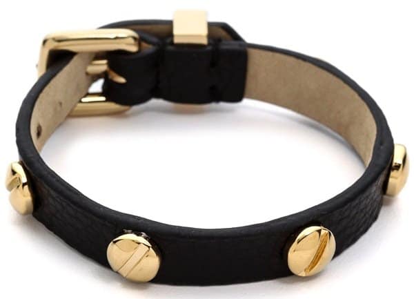 Marc by Marc Jacobs Screw Leather Bracelet