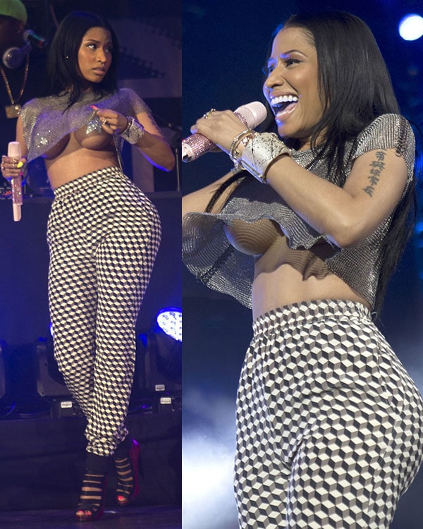 Nicki Minaj performing live at Hot 97's Summer Jam 2014 at the Met Life Stadium