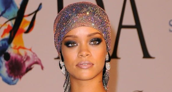 Rihanna's Memorable Look: Adam Selman Fishnet Dress at CFDA Awards 2014