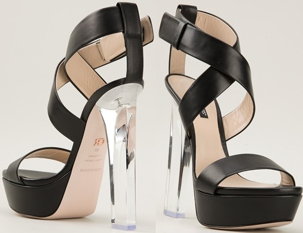 Ruthie Davis "Naomi" Sandals in Black