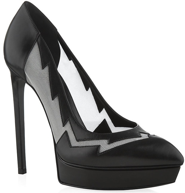 Saint Laurent Classic "Janis" Escarpin Pumps in Black