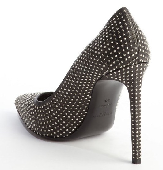 Saint Laurent Paris Studded Pumps Black