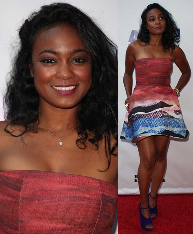 Tatyana Ali at the 'Think Like a Man Too' premiere during the 2014 American Black Film Festival at SVA Theatre in New York City on June 19, 2014