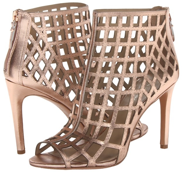 Via Spiga Elenora Light Copper Dress Sandals