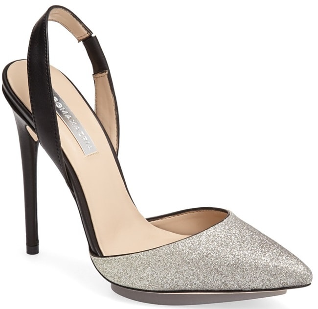 bcbgmaxazria koda slingback pumps