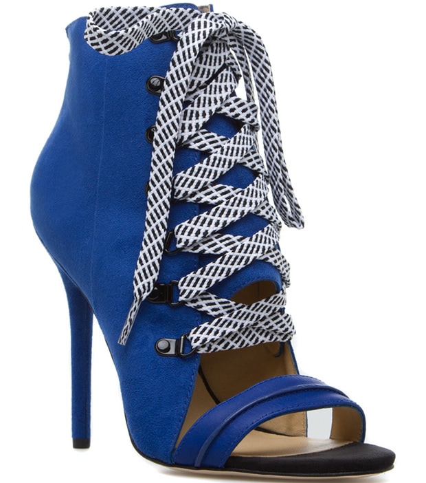 GX by Gwen Stefani Eiko Sandal Booties in Blue