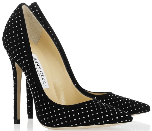 Jimmy Choo Black Anouk Pumps