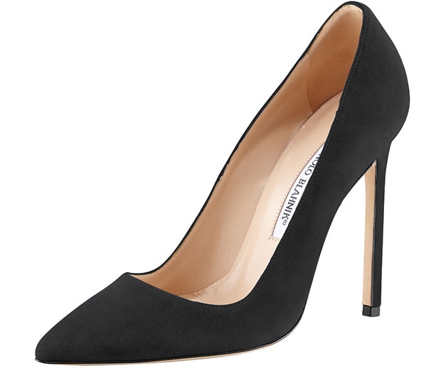 Manolo-Blahnik-BB-Suede-Pumps-Charcoal