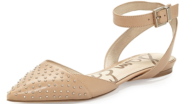 Sam Edelman "Brina" Studded Slingback Flats