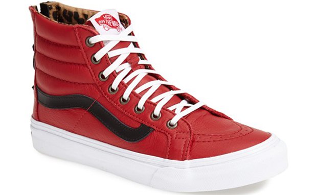 Vans-Sk8-Hi-Slim-Zip-Sneakers-Red