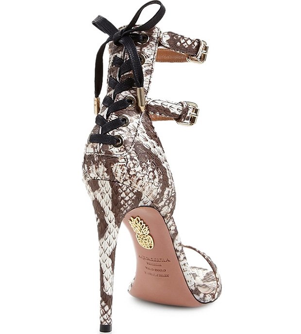 Aquazzura "Saharienne" Sandals