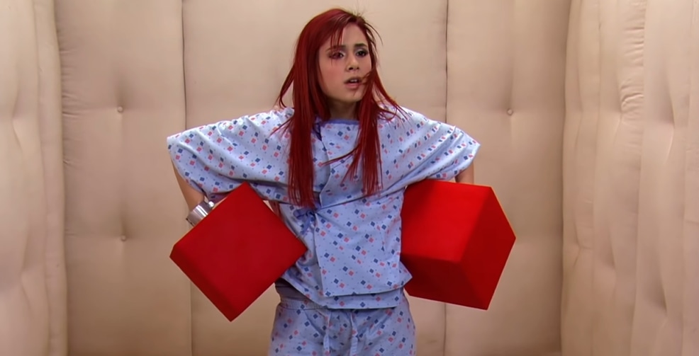 Catarina "Cat" Valentine from Victorious is known for her mood swings and fans suspect she could be bipolar