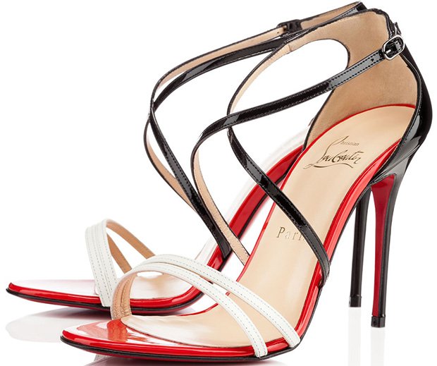 Christian Louboutin "Gwynitta" Sandals in Tricolor