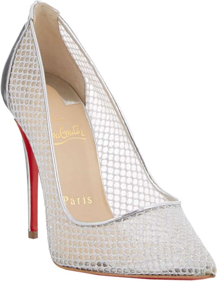 Christian Louboutin's 'Follies Resille' pumps are a glamorous style you can wear from day to dark