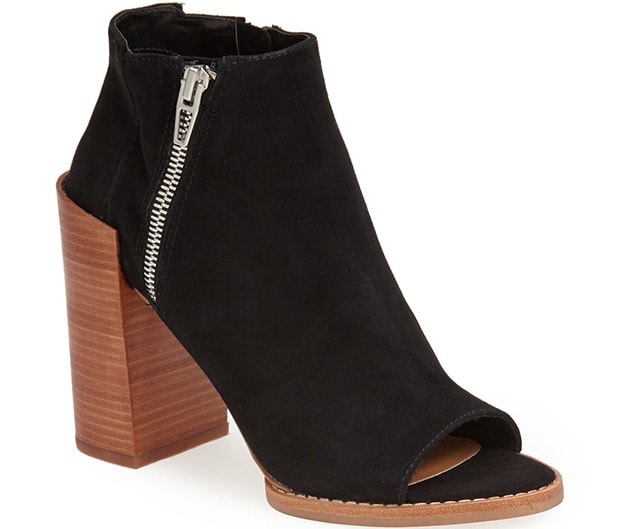 DV by Dolce Vita 'Mercy' Booties in Black Suede