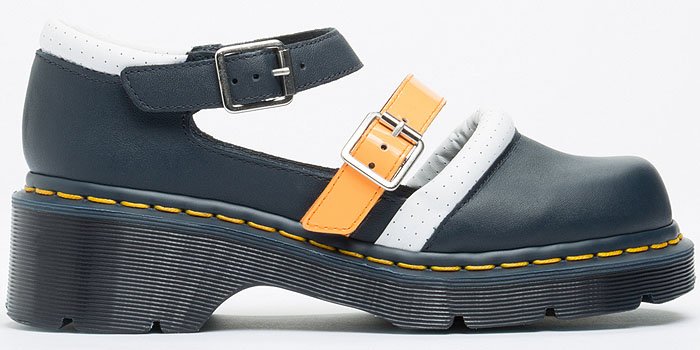 Dr. Martens x Agyness Deyn Aggy Strap shoe in navy