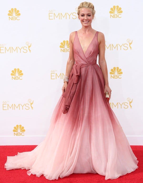 Cat Deeley in Burberry at the 66th Primetime Emmy Awards