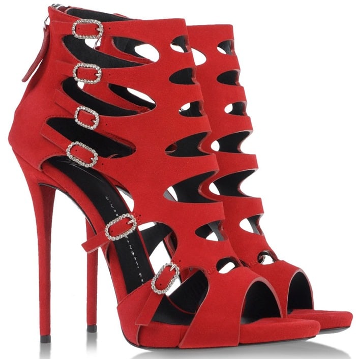 Giuseppe Zanotti Red Sandals