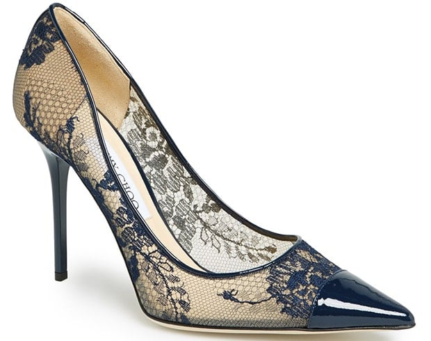 Jimmy Choo "Amika" Pumps in Blue