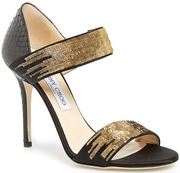 Jimmy Choo "Tallow" Evening Sandals