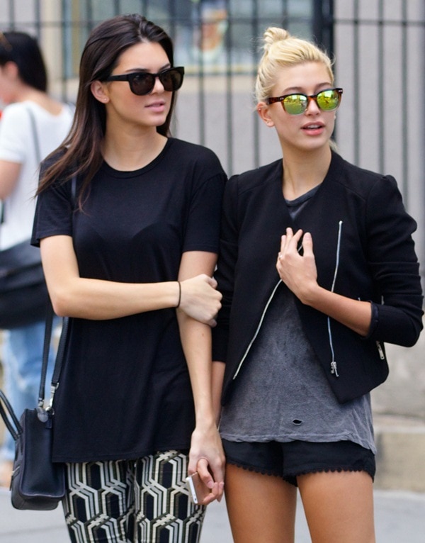 Kendall Jenner and Hailey Baldwin know how to rock street style