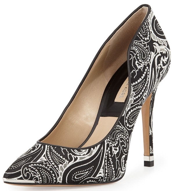 Michael Kors Avra Paisley Pumps Black