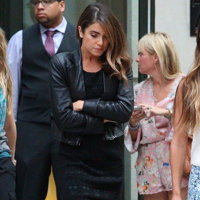 Nikki Reed leaving the Crosby Street Hotel in New York City