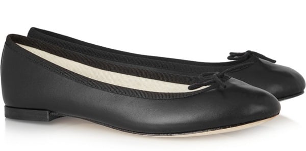 Repetto The Cendrillon Leather Ballet Flats