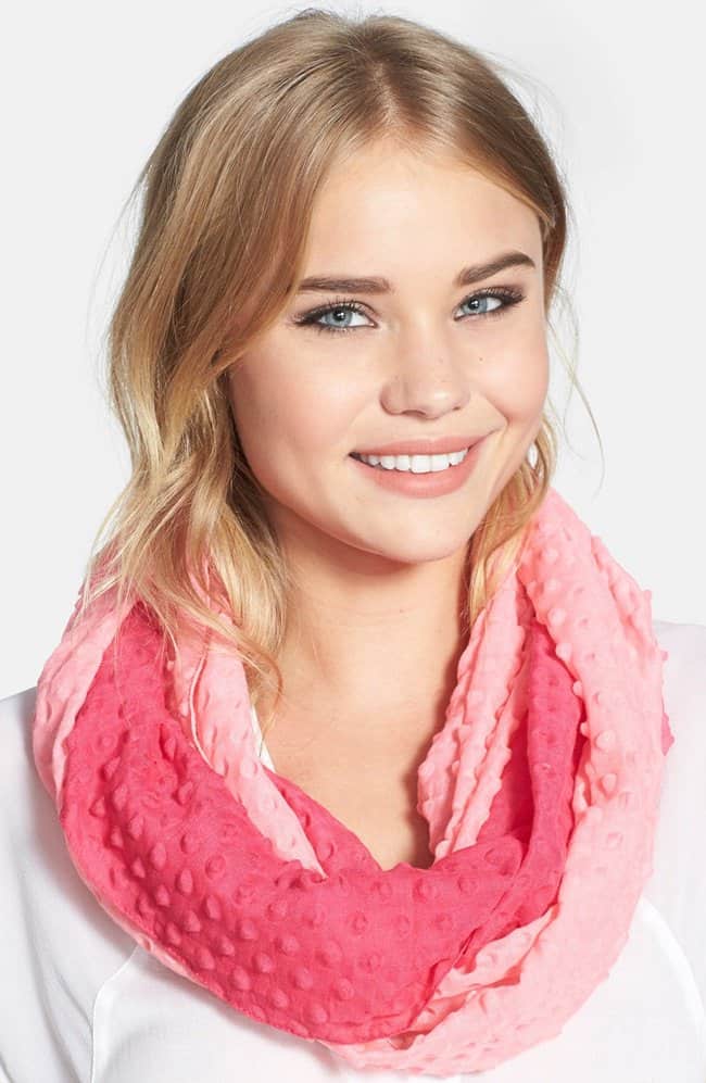 Echo Ombre Bubble Infinity Scarf