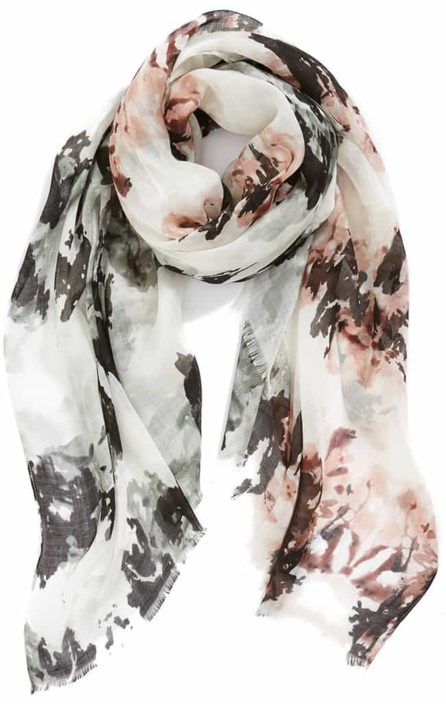 Leith Abstract Print Scarf