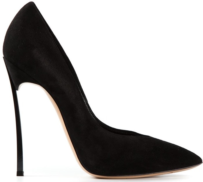 Casadei Black Stiletto Pump