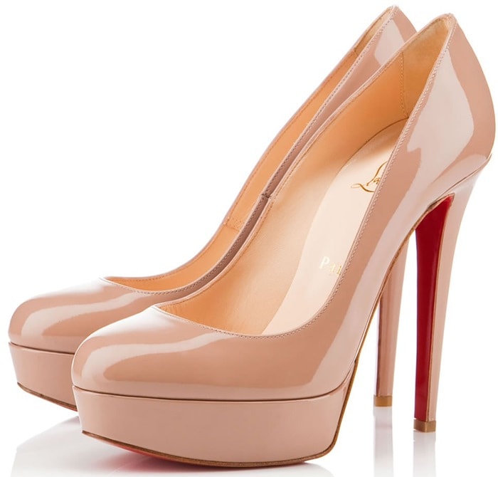 Christian Louboutin Bianca Nude Pumps