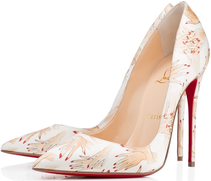 Christian Louboutin "So Kate" in Beige