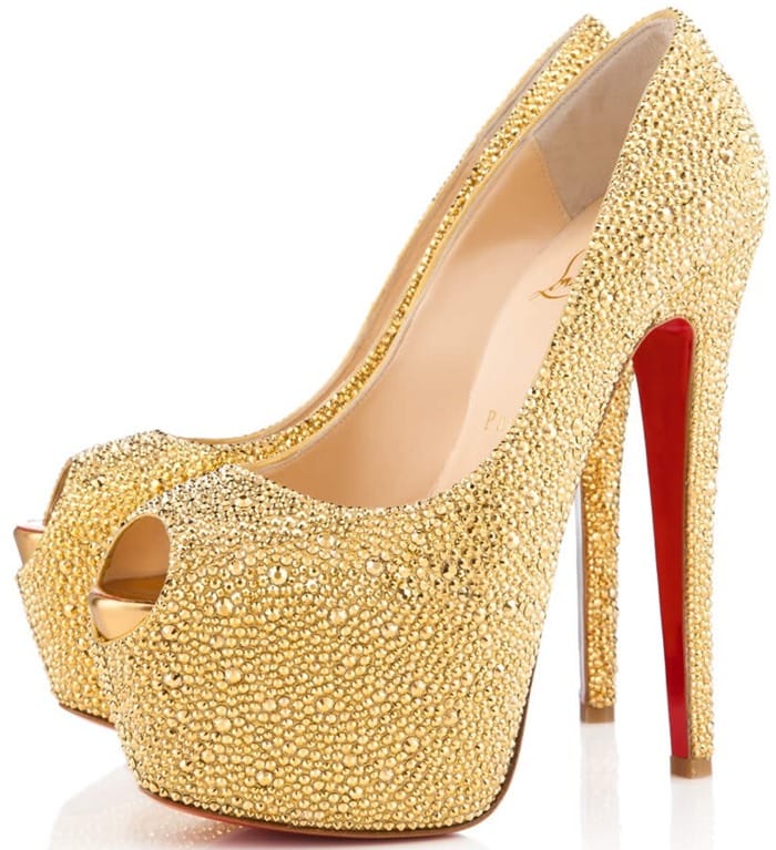 Christian Louboutin Gold Highness