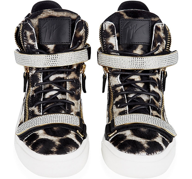 Giuseppe Zanotti Ponyskin High-Top Trainers