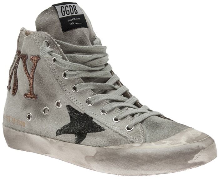 Golden Goose Deluxe Brand Gray Francy Trainer