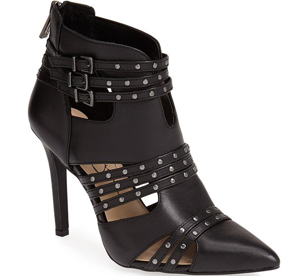 jessica simpson black leopard heels