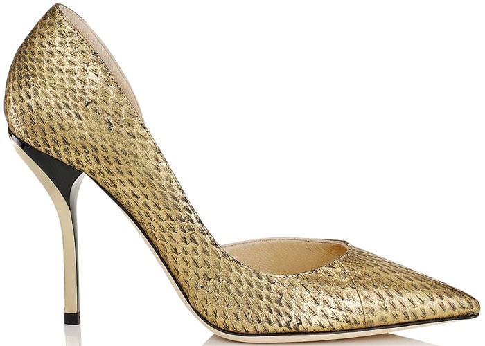 Jimmy Choo Willis Elaphe Pumps