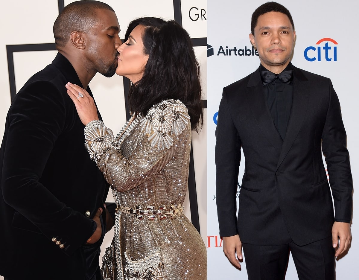 Kim Kardashian thinks Kanye West's 24-hour Instagram suspension was fair after he went after The Daily Show‘s Trevor Noah with a racial slur