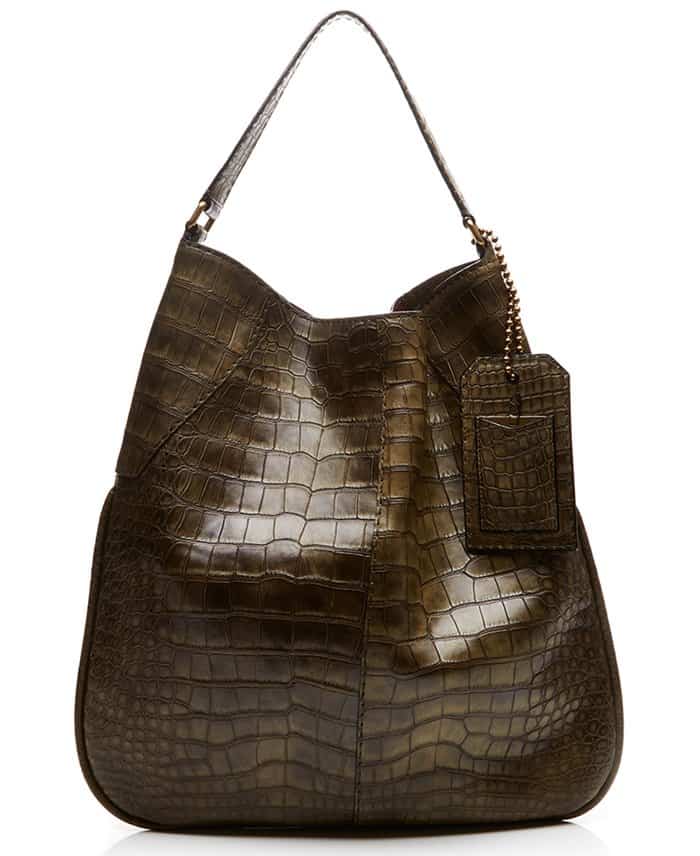 Marc Jacobs Surplus Plus Bag in Military Green Alligator