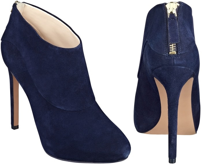 Nine West Blue 'Navajoe' Leather or Suede Booties