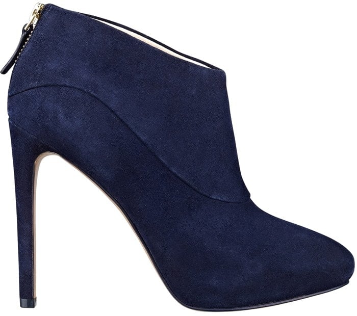 Nine West Blue 'Navajoe' Leather or Suede Booties