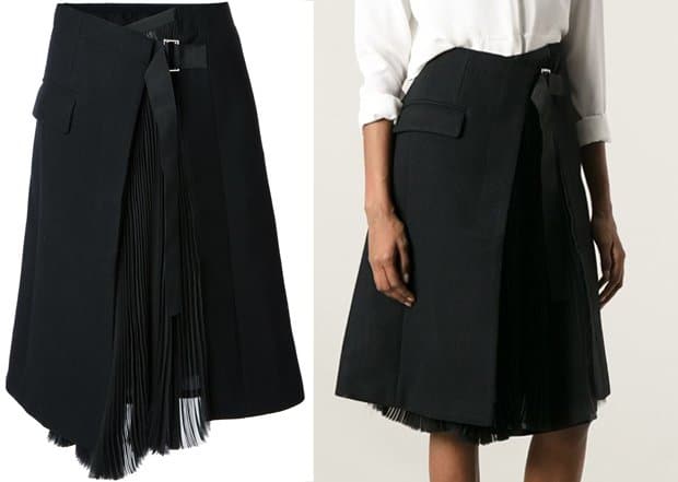 Sacai Wrap Skirt