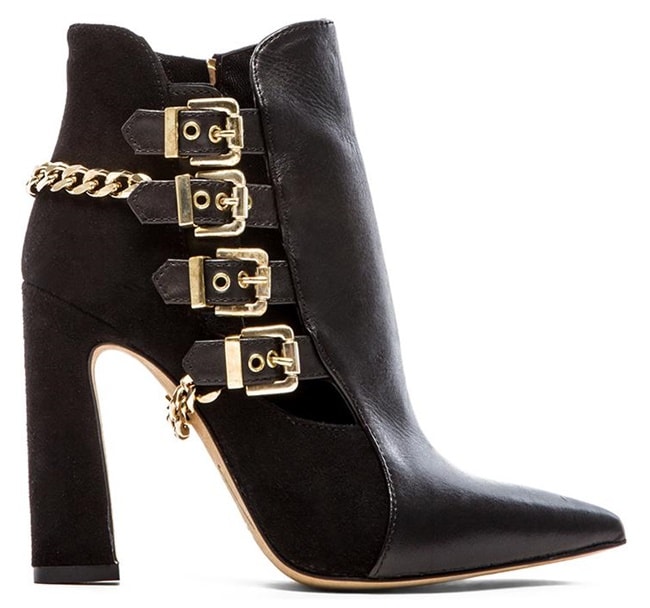 Chiara Ferragni Buckled Booties