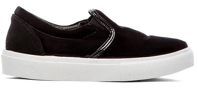 Chiara Ferragni Velvet Slip-On Sneakers