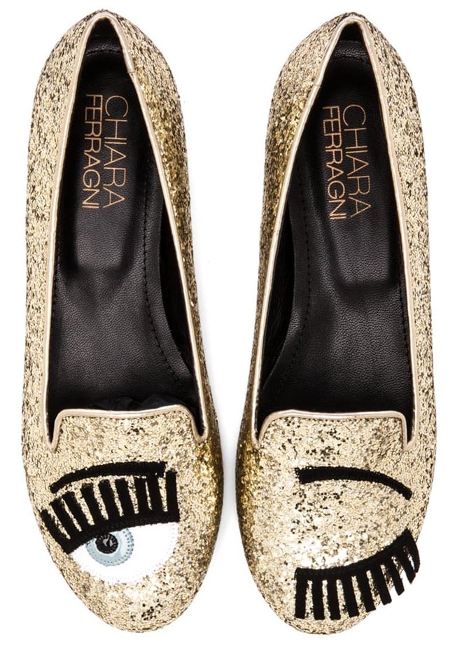 Chiara Ferragni Wink Flats