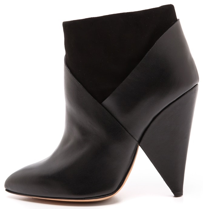 IRO "Kasey" Cone-Heel Booties