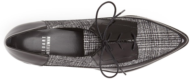 Stuart Weitzman "Leman" Lace-Up Brogues