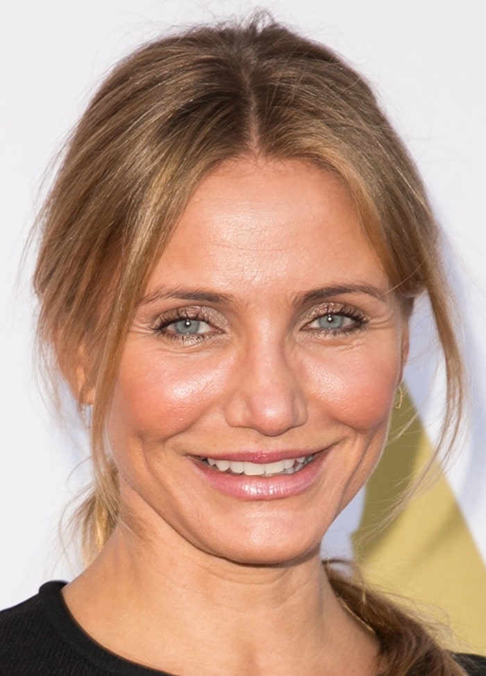 Cameron Diaz at the Academy of Motion Picture Arts and Sciences' Hollywood Costume Luncheon at Wilshire May Company Building in Los Angeles on October 8, 2014